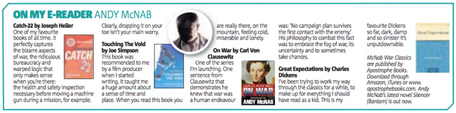 McNab War Classics: featured in the Metro McNab War Classics: featured in the Metro